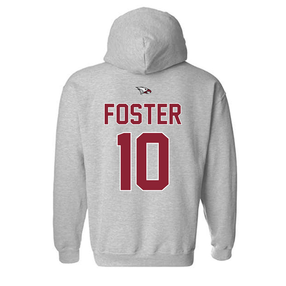 NCCU - NCAA Women's Basketball : Shakiria Foster - Classic Shersey Hooded Sweatshirt-1