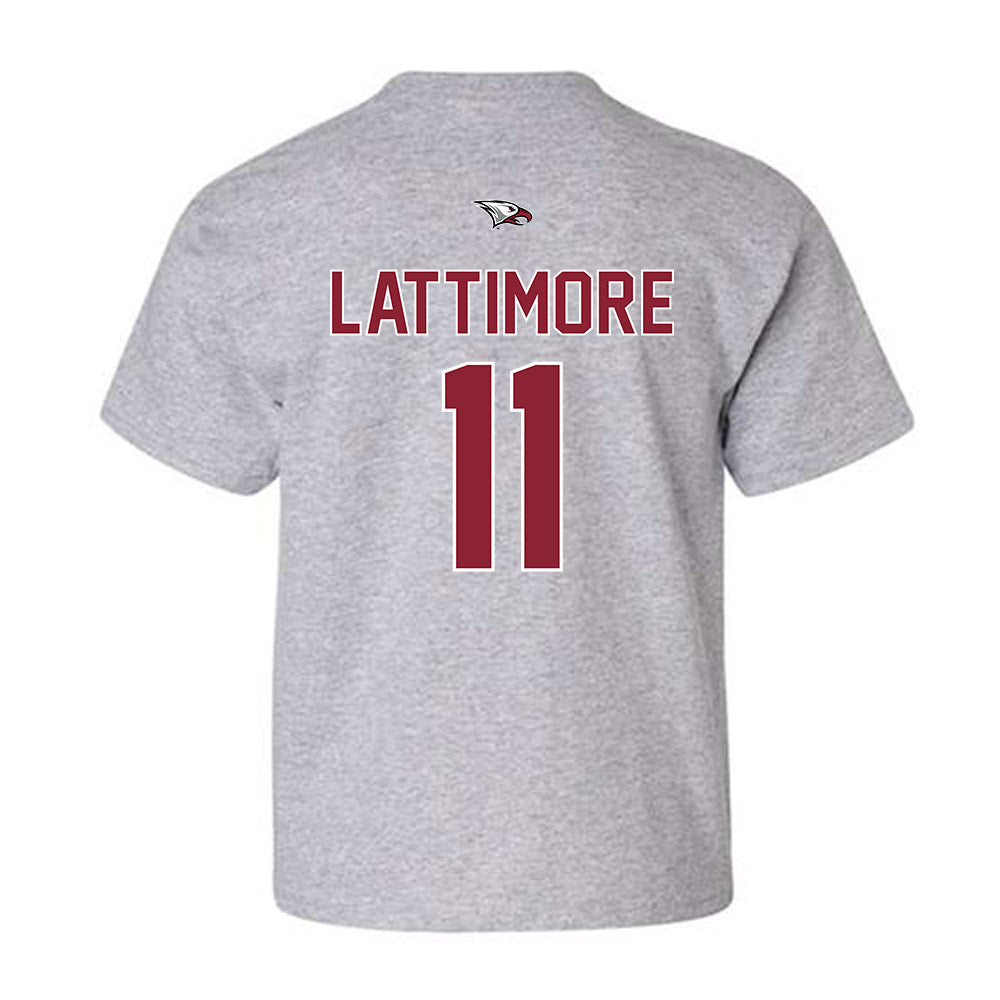 NCCU - NCAA Men's Basketball : Gage Lattimore - Classic Shersey Youth T-Shirt-1