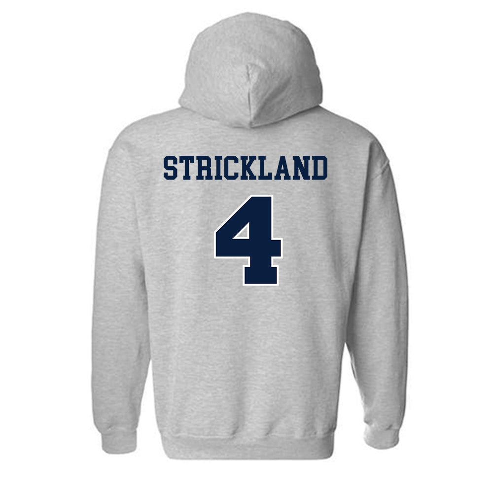 Liberty - NCAA Softball : Maci Strickland - Generic Shersey Hooded Sweatshirt-1