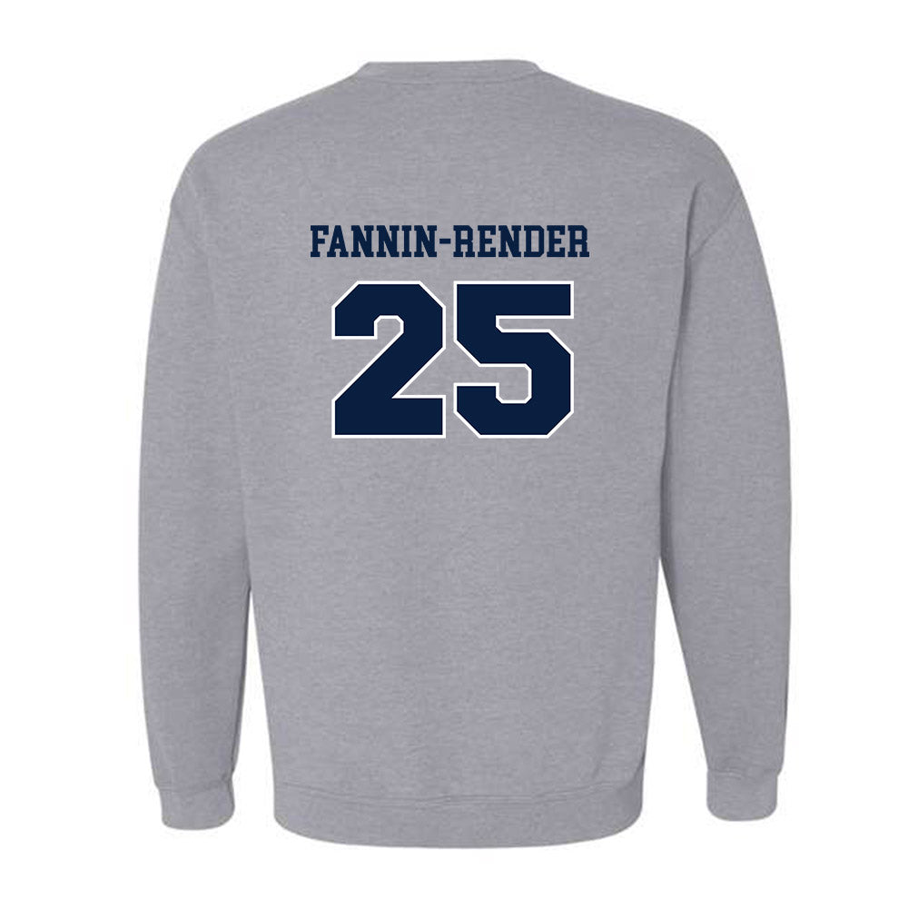 Liberty - NCAA Football : Malachi Fannin-Render - Generic Shersey Crewneck Sweatshirt-1