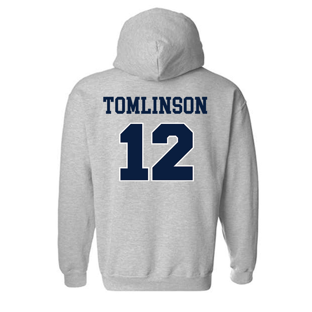 Liberty - NCAA Women's Volleyball : Amelia Tomlinson - Generic Shersey Hooded Sweatshirt