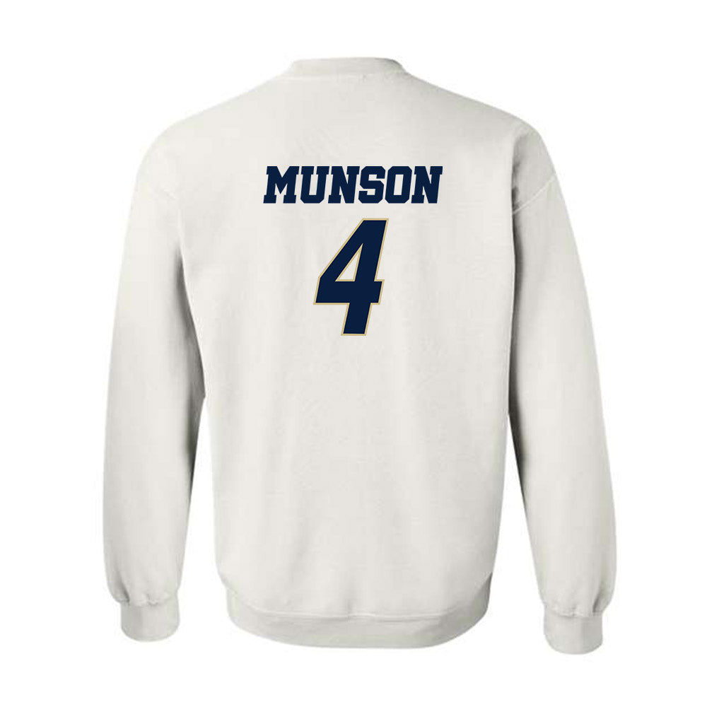 Oral Roberts - NCAA Women's Soccer : Kylee Munson - Generic Shersey Crewneck Sweatshirt-1