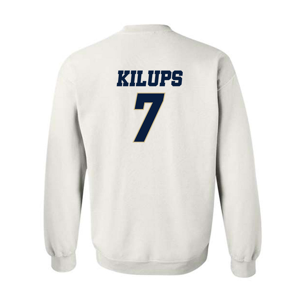 Oral Roberts - NCAA Men's Basketball : Martins Kilups - Generic Shersey Crewneck Sweatshirt-1
