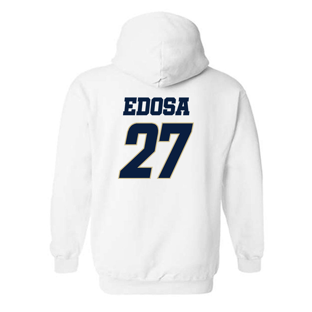 Oral Roberts - NCAA Women's Soccer : Precious Edosa - Generic Shersey Hooded Sweatshirt-1