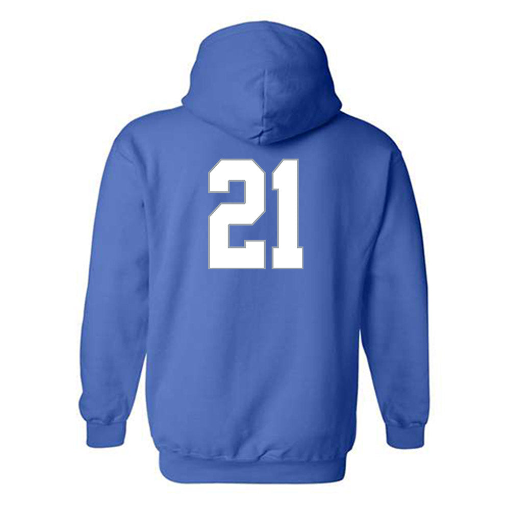 Drake - NCAA Men's Basketball : Andrew Alia - Classic Shersey Hooded Sweatshirt-1