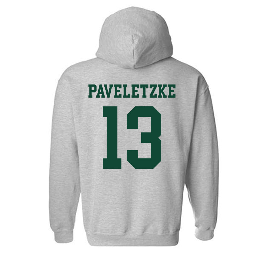 Ohio - NCAA Men's Basketball : Jackson Paveletzke - Classic Shersey Hooded Sweatshirt-1
