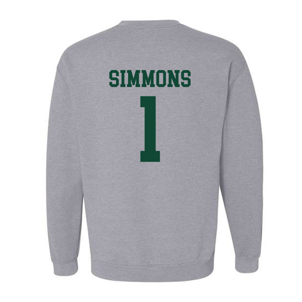Ohio - NCAA Men's Basketball : Javan Simmons - Classic Shersey Crewneck Sweatshirt-1