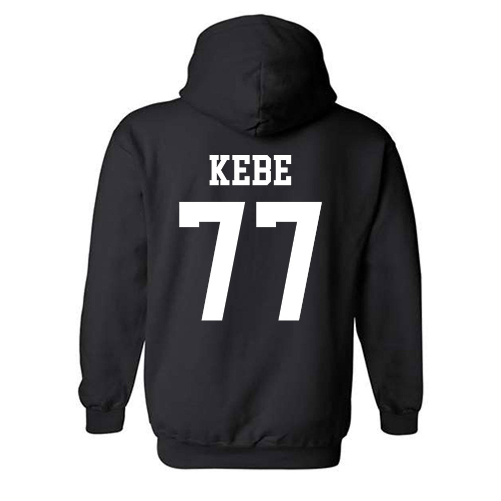 Ohio - NCAA Football : Ibrahim Kebe - Generic Shersey Hooded Sweatshirt-1