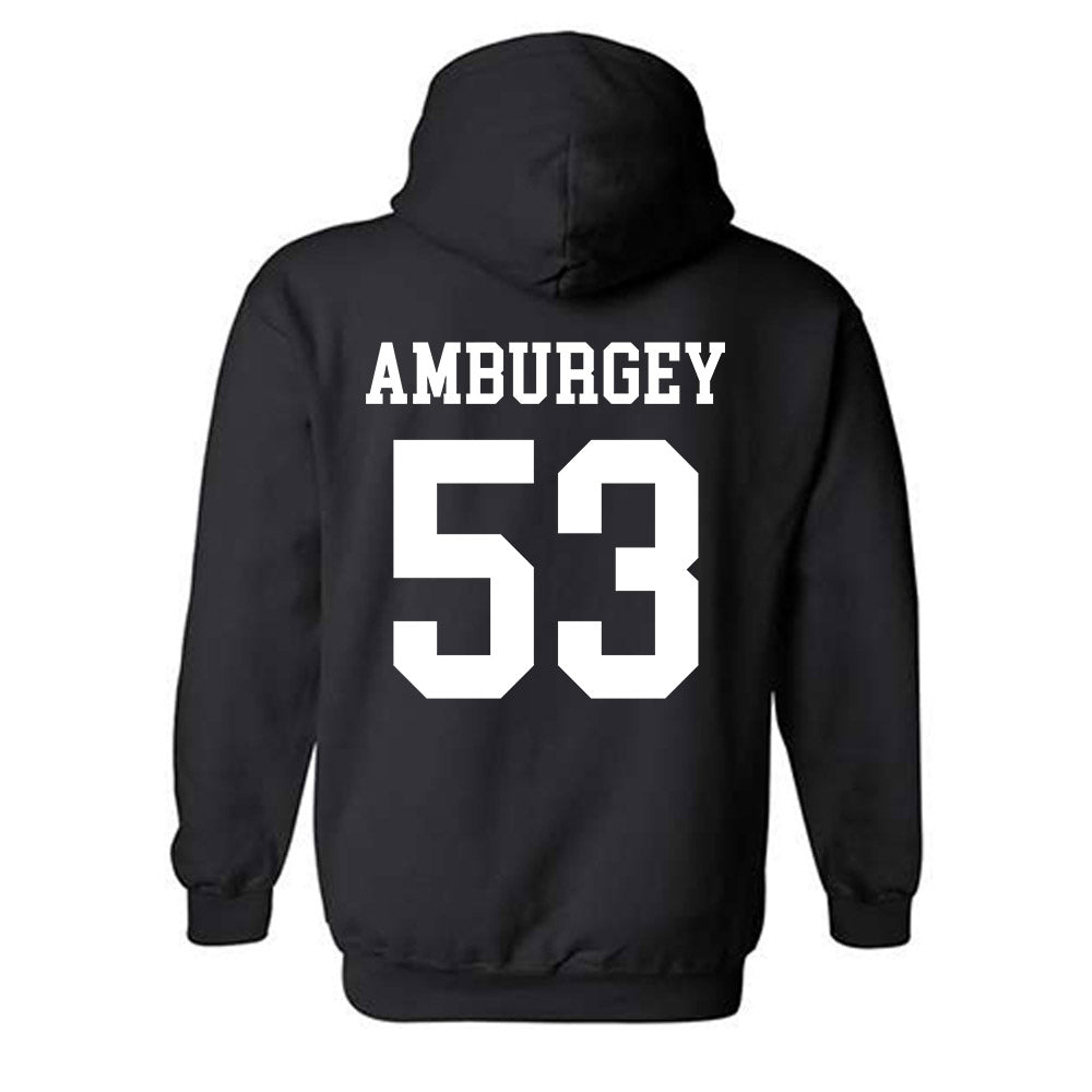Ohio - NCAA Football : Jay Amburgey - Generic Shersey Hooded Sweatshirt-1