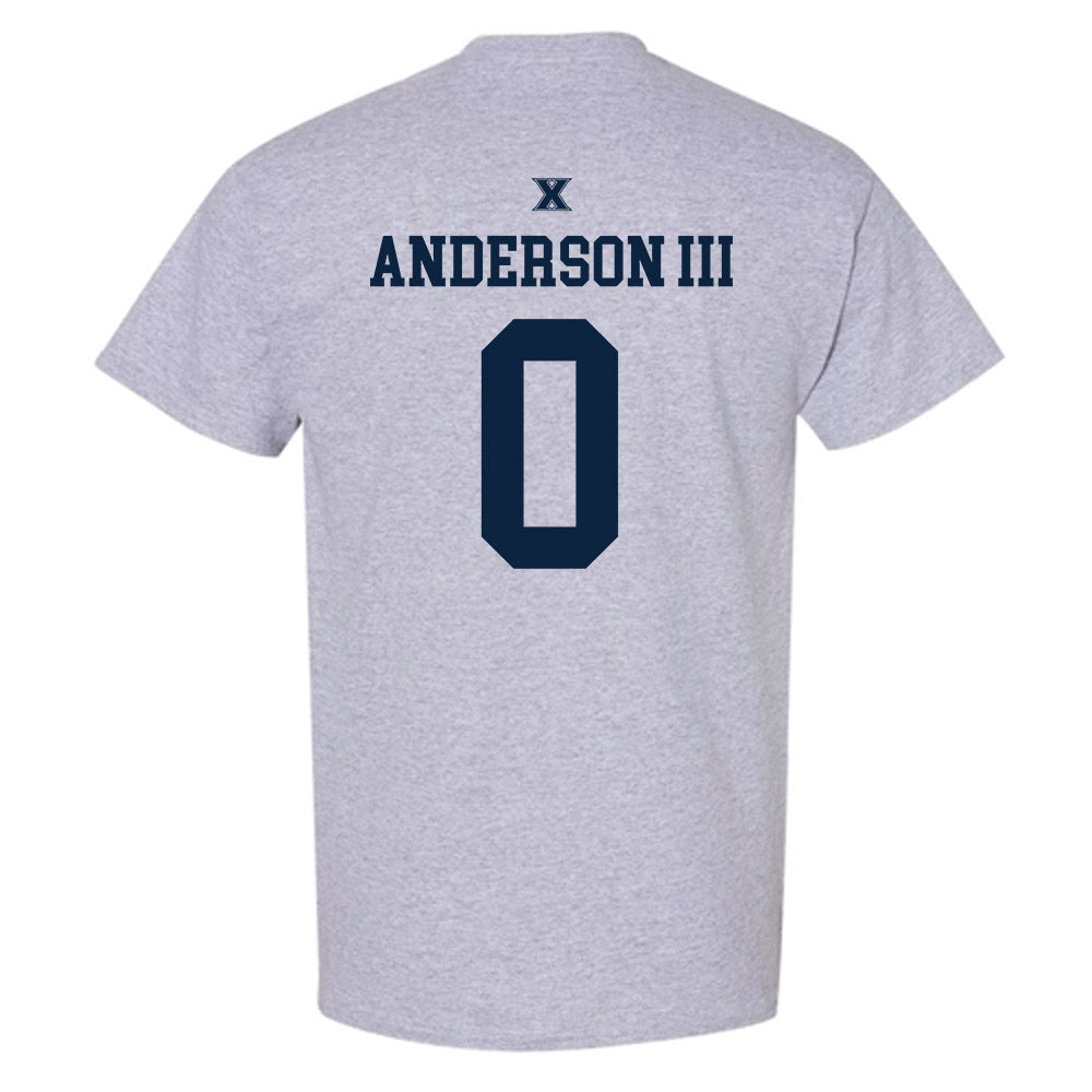 Xavier - NCAA Men's Basketball : Roddie Anderson III - Sports Shersey T-Shirt-1