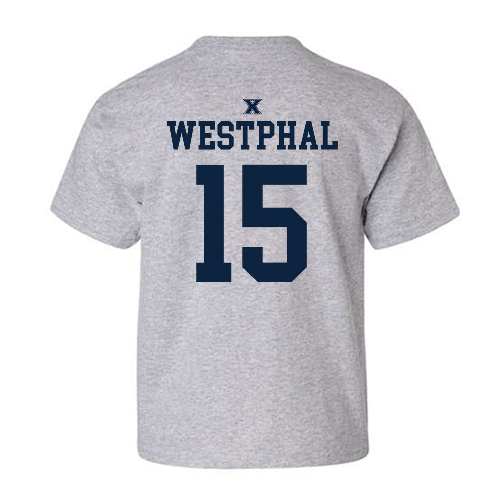Xavier - NCAA Men's Basketball : Kason Westphal - Sports Shersey Youth T-Shirt-1
