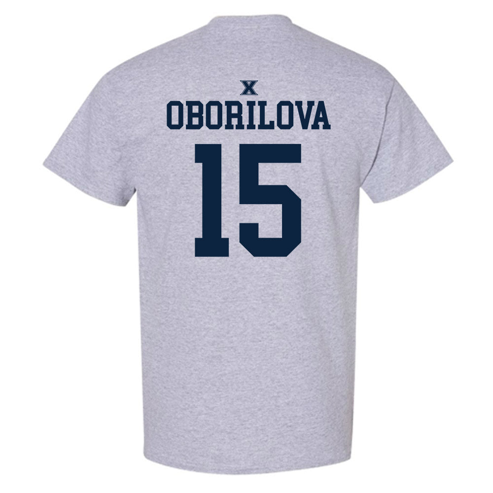 Xavier - NCAA Women's Basketball : Petra Oborilova - Sports Shersey T-Shirt-1
