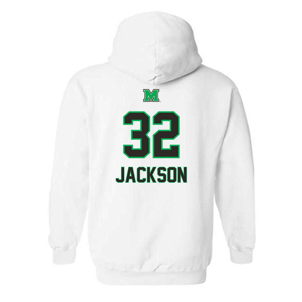 Marshall - NCAA Baseball : Peyton Jackson - Generic Shersey Hooded Sweatshirt-1