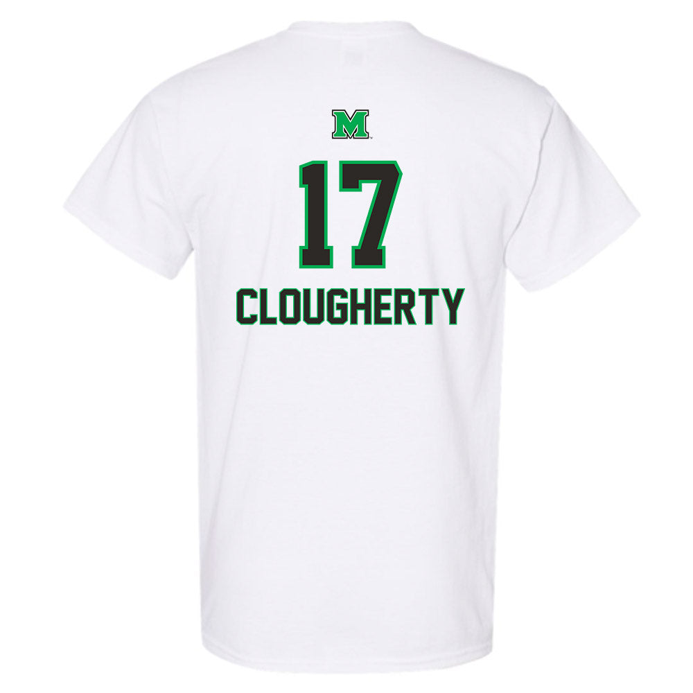 Marshall - NCAA Football : Jack Clougherty - Generic Shersey T-Shirt-1