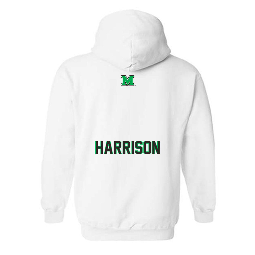 Marshall - NCAA Women's Track & Field : Nyah Harrison - Generic Shersey Hooded Sweatshirt-1
