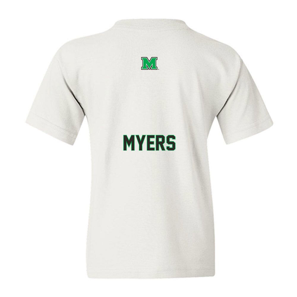 Marshall - NCAA Men's Cross Country : Conner Myers - Generic Shersey Youth T-Shirt-1
