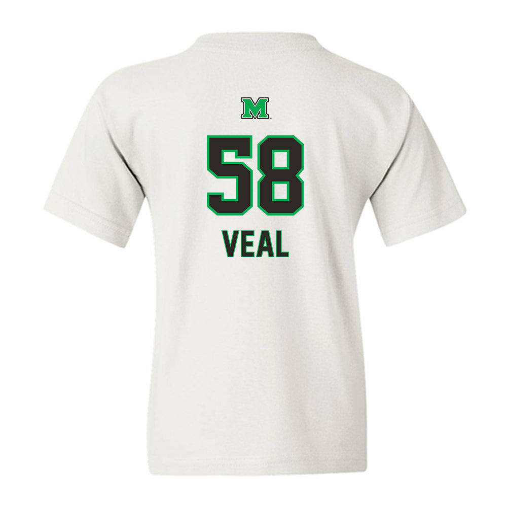 Marshall - NCAA Softball : Maddie Veal - Generic Shersey Youth T-Shirt-1