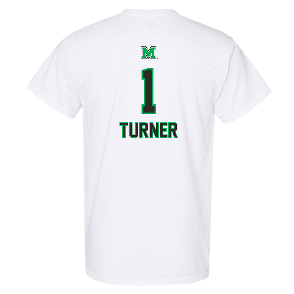 Marshall - NCAA Football : Zion Turner - Generic Shersey T-Shirt-1