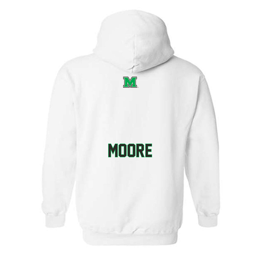 Marshall - NCAA Women's Track & Field : Markayla Moore - Generic Shersey Hooded Sweatshirt