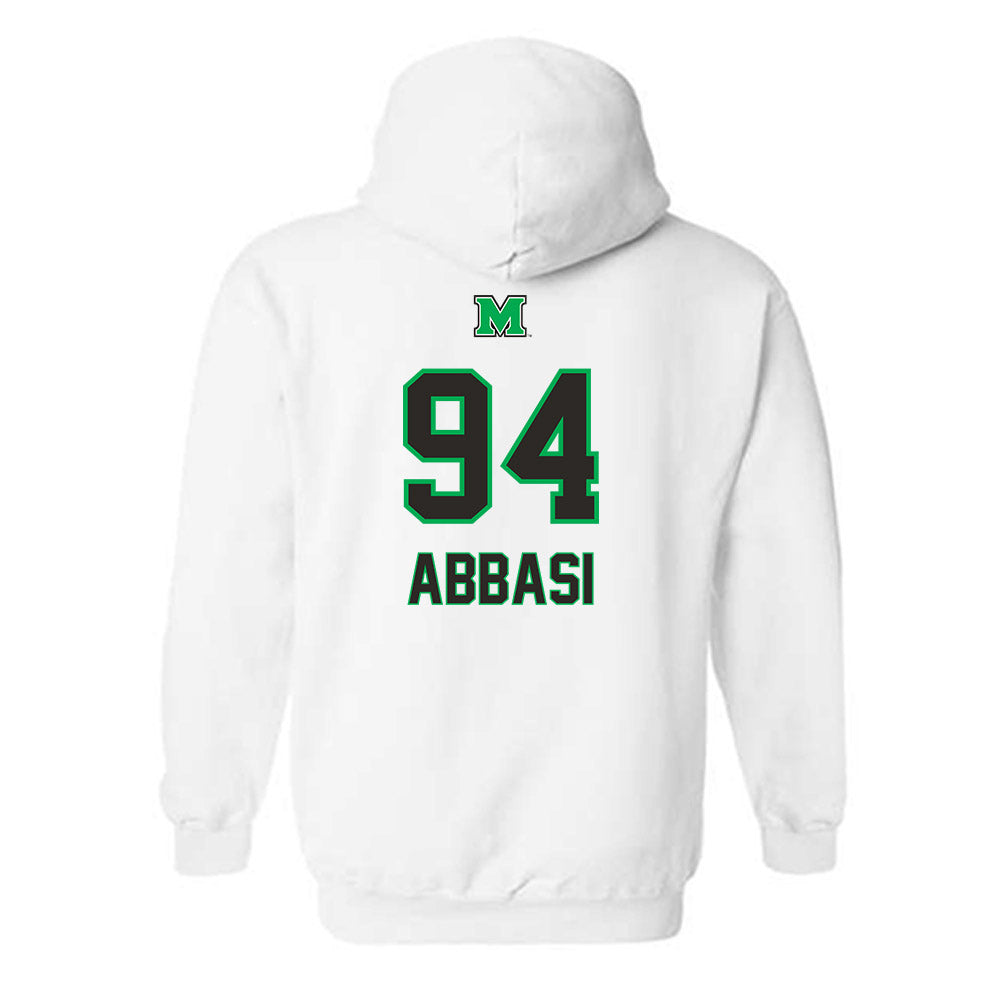 Marshall - NCAA Football : Ali Abbasi - Generic Shersey Hooded Sweatshirt-1