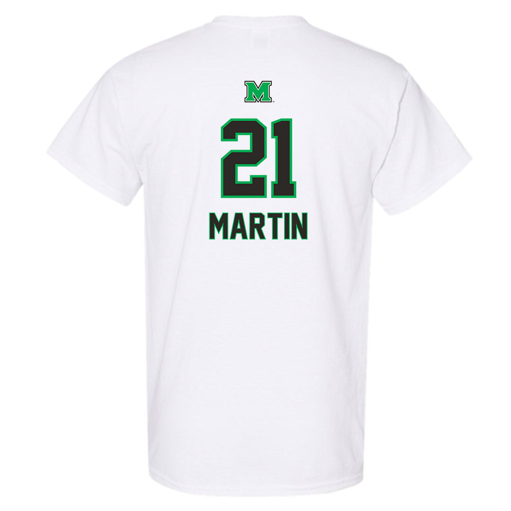 Marshall - NCAA Football : Tyas Martin - Generic Shersey T-Shirt-1