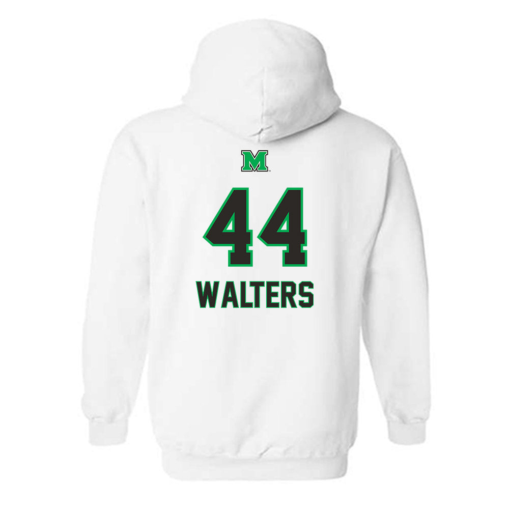 Marshall - NCAA Baseball : Carter Walters - Generic Shersey Hooded Sweatshirt-1