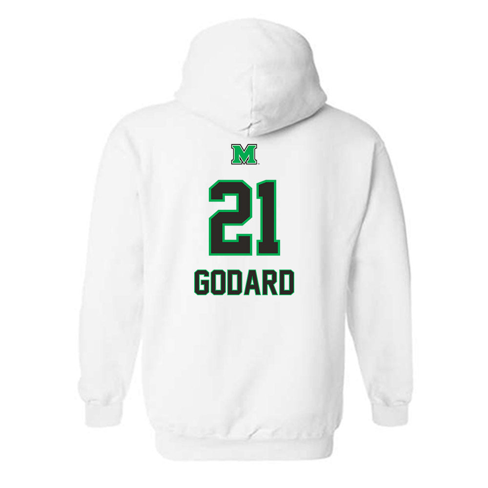 Marshall - NCAA Men's Soccer : Theo Godard - Generic Shersey Hooded Sweatshirt