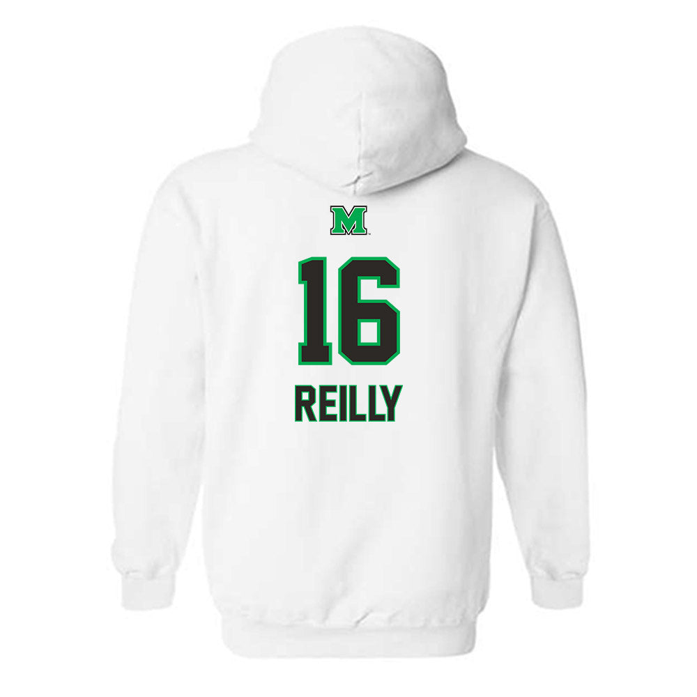 Marshall - NCAA Women's Volleyball : Marae Reilly - Generic Shersey Hooded Sweatshirt-1