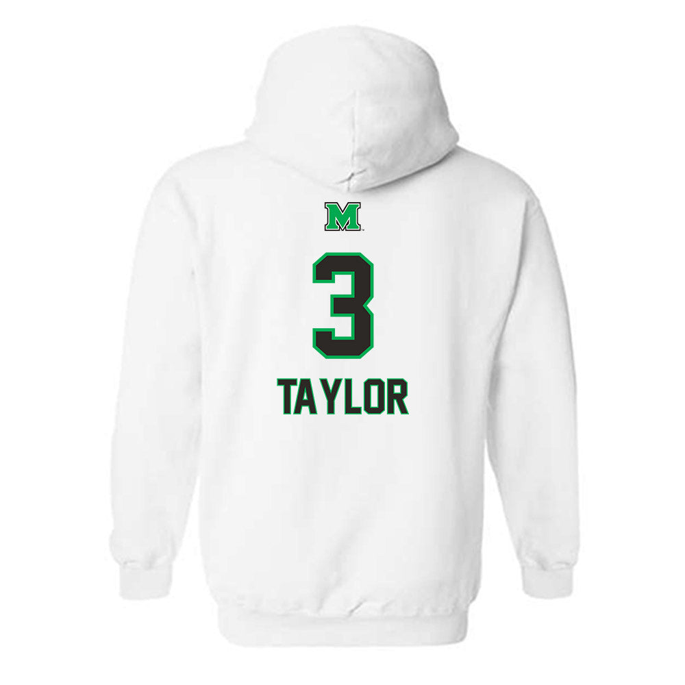 Marshall - NCAA Softball : Makayla Taylor - Generic Shersey Hooded Sweatshirt-1