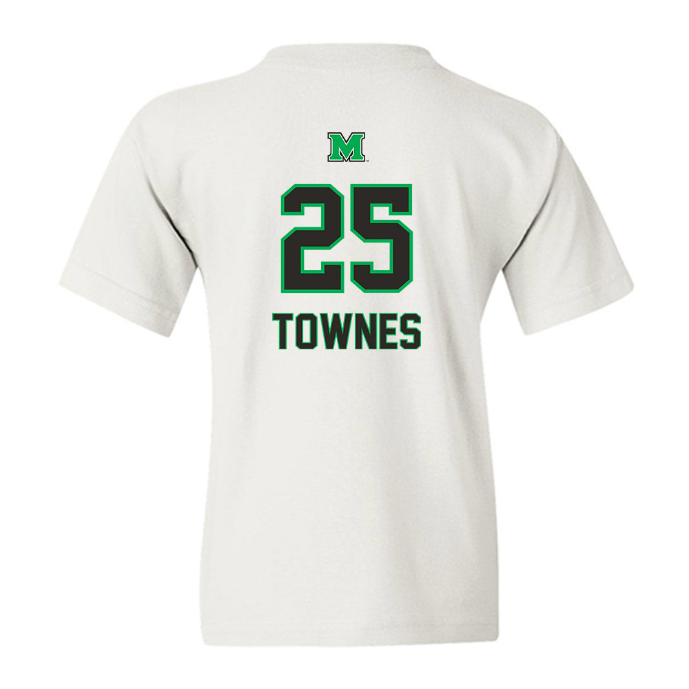 Marshall - NCAA Women's Soccer : Madison Townes - Generic Shersey Youth T-Shirt-1