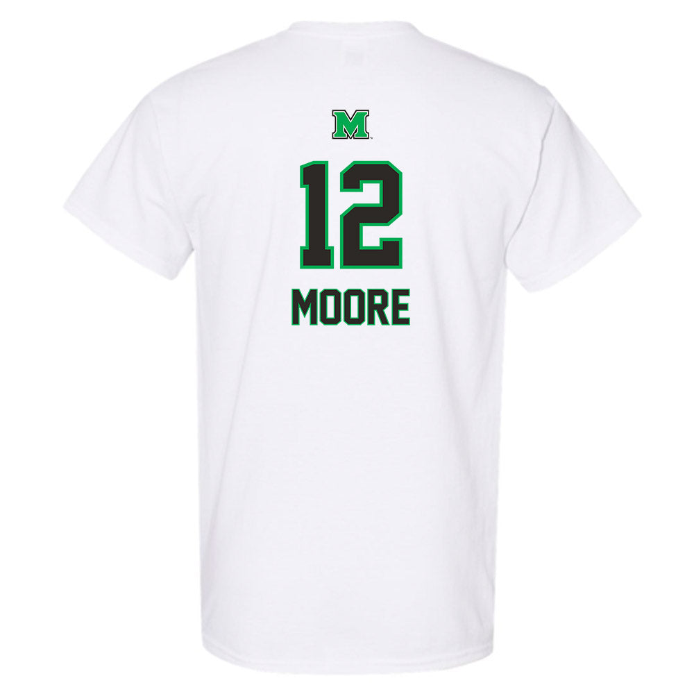 Marshall - NCAA Men's Basketball : Will Moore - Generic Shersey T-Shirt-1