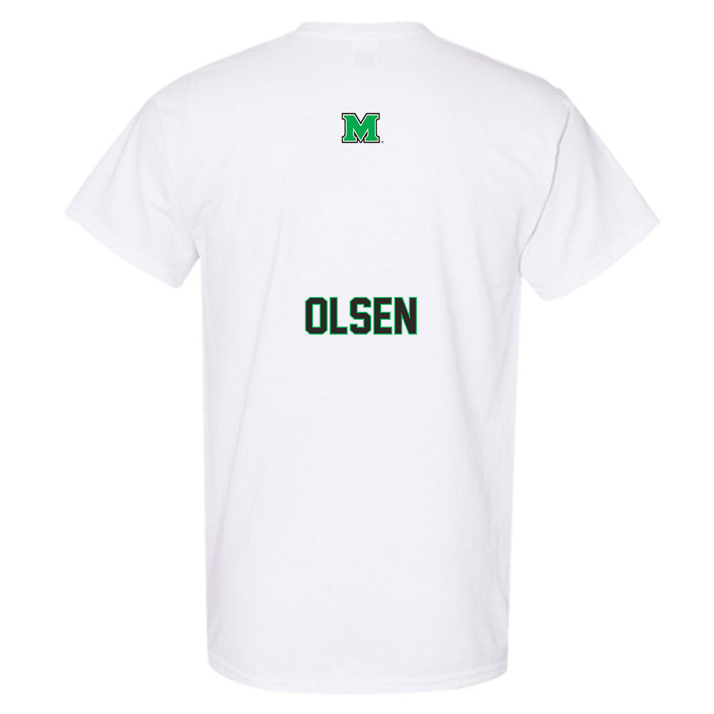 Marshall - NCAA Women's Track & Field : Jenna Olsen - Generic Shersey T-Shirt-1