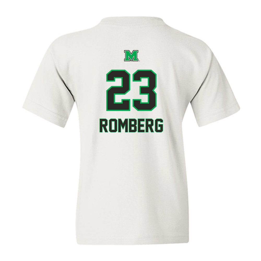 Marshall - NCAA Men's Soccer : Carl Romberg - Generic Shersey Youth T-Shirt-1
