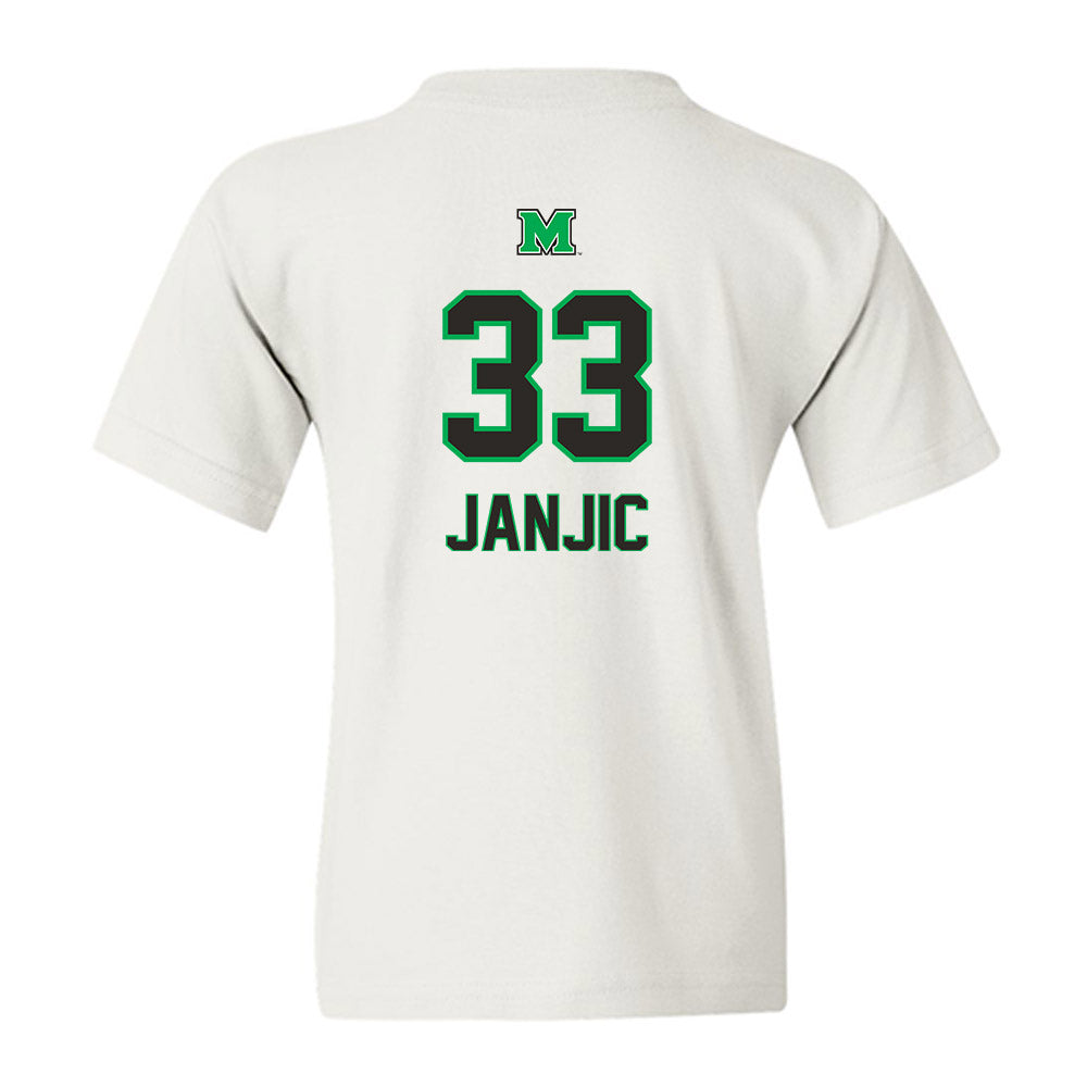 Marshall - NCAA Men's Soccer : Aleksa Janjic - Generic Shersey Youth T-Shirt-1