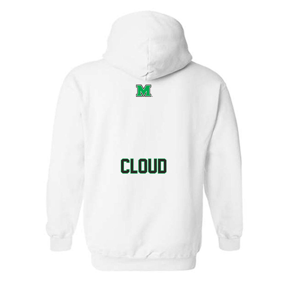 Marshall - NCAA Men's Track & Field : Tyrell Cloud - Generic Shersey Hooded Sweatshirt-1