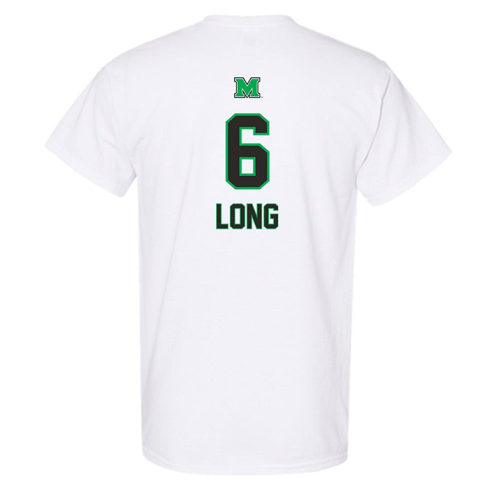 Marshall - NCAA Football : Jacqai Long - Generic Shersey T-Shirt-1