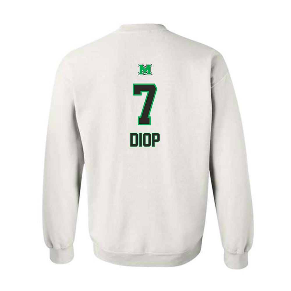 Marshall - NCAA Men's Soccer : Mouhamed Diop - Generic Shersey Crewneck Sweatshirt-1