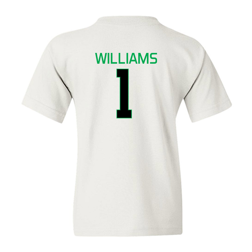 Marshall - NCAA Women's Basketball : TreShondra Williams - Sports Shersey Youth T-Shirt-1