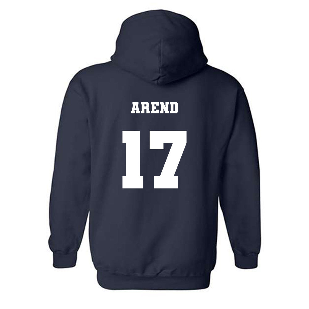 Xavier - NCAA Baseball : Joey Arend - Generic Shersey Hooded Sweatshirt-1