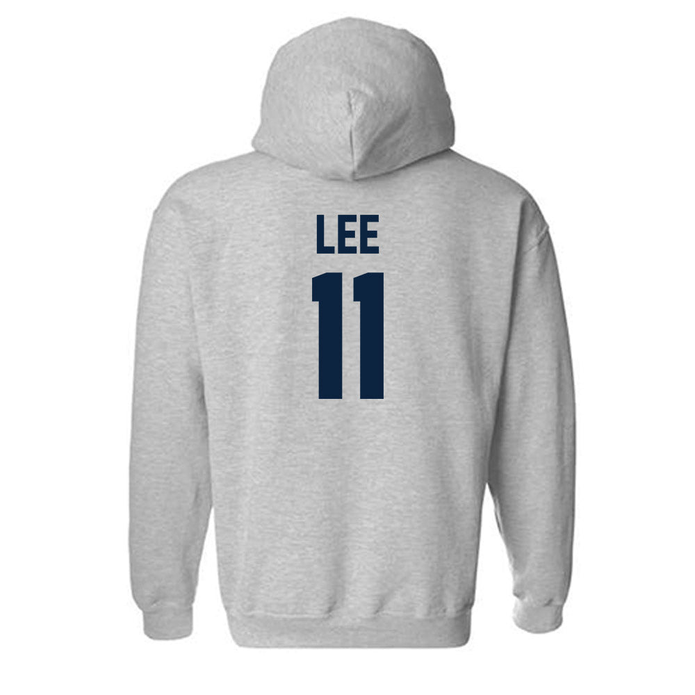 Xavier - NCAA Men's Soccer : Gun Lee - Classic Shersey Hooded Sweatshirt-1