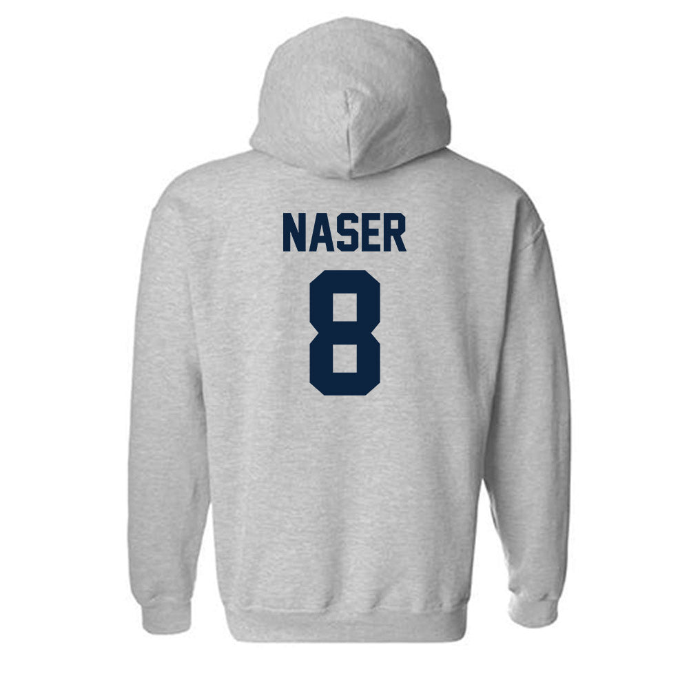 Xavier - NCAA Men's Basketball : Luke Naser - Classic Shersey Hooded Sweatshirt-1