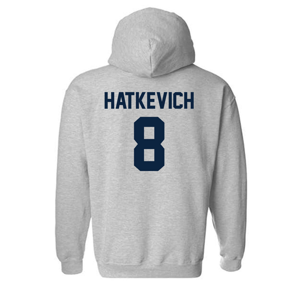 Xavier - NCAA Women's Volleyball : Macy Hatkevich - Classic Shersey Hooded Sweatshirt-1