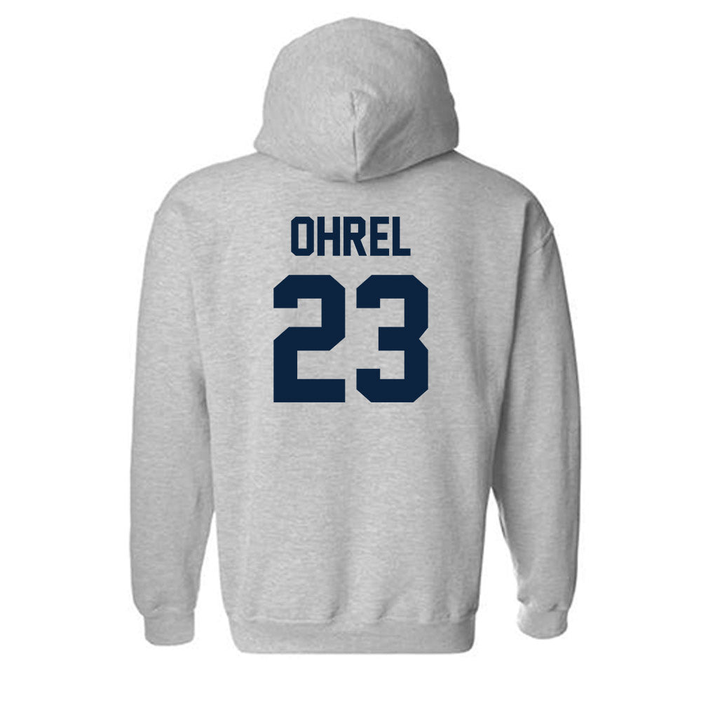 Xavier - NCAA Women's Lacrosse : Riley Ohrel - Classic Shersey Hooded Sweatshirt-1