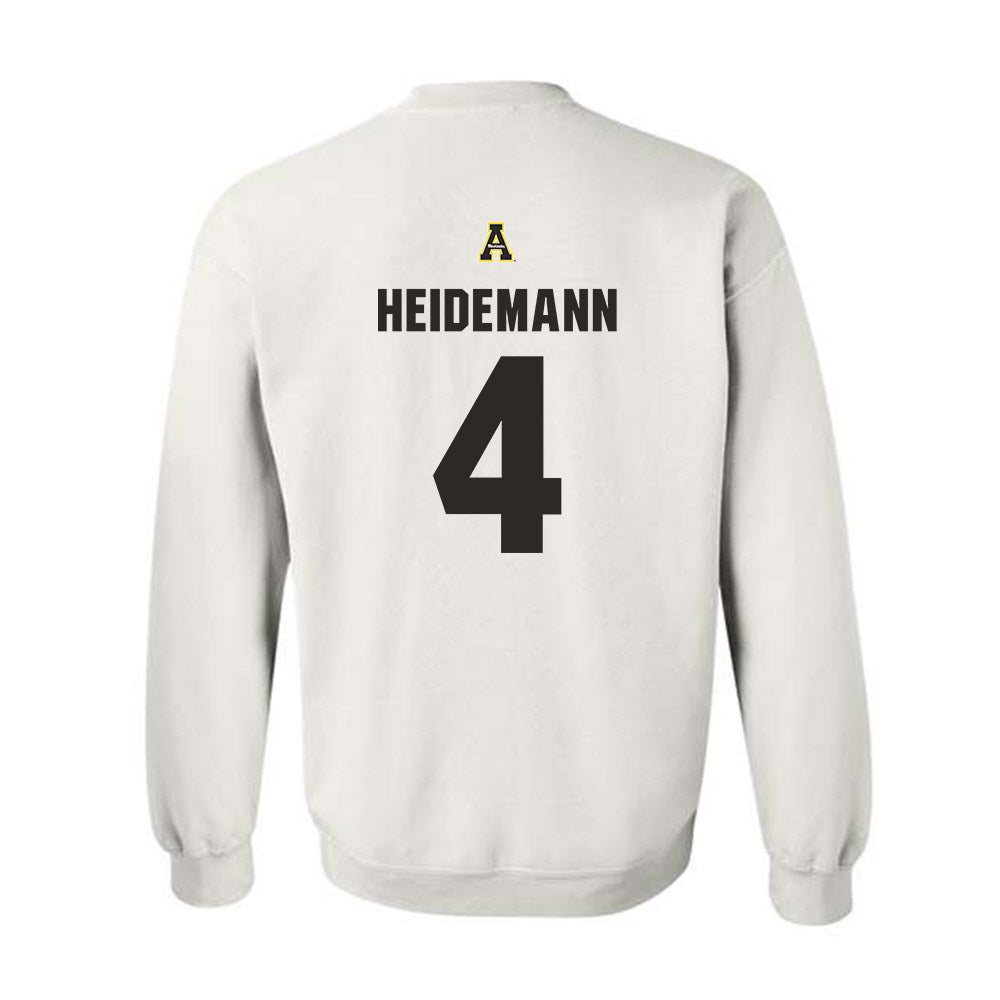 App State - NCAA Women's Volleyball : Addison Heidemann - Sport Shersey Crewneck Sweatshirt-1