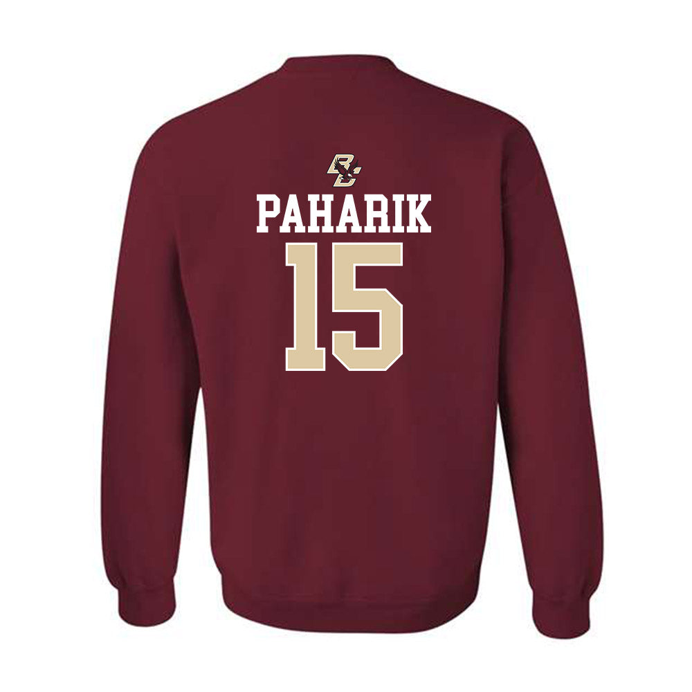 Boston College - NCAA Softball : Holly Paharik - Sports Shersey Crewneck Sweatshirt-1