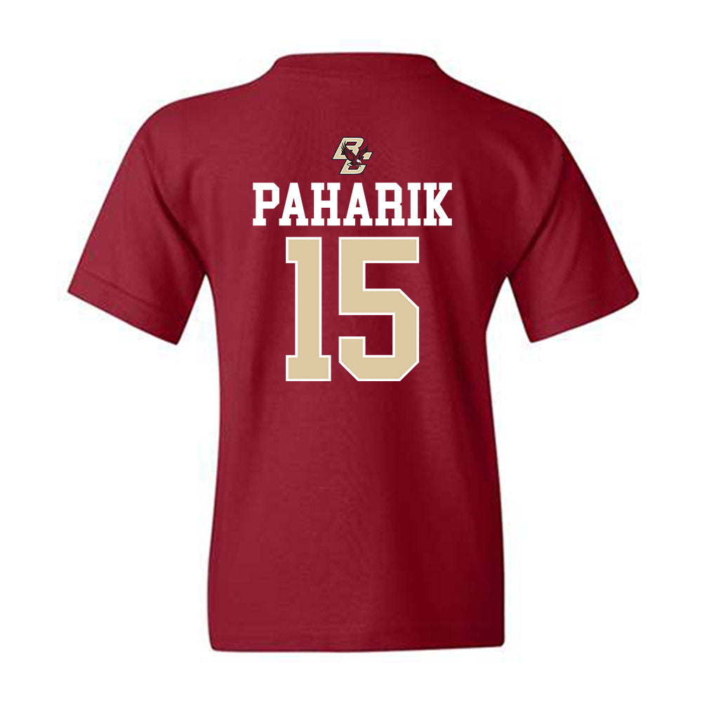Boston College - NCAA Softball : Holly Paharik - Sports Shersey Youth T-Shirt-1