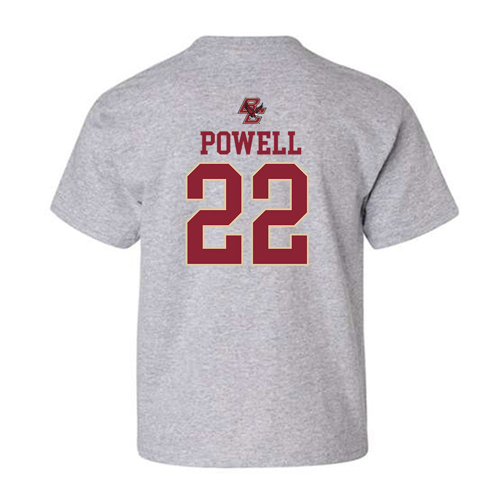Boston College - NCAA Women's Field Hockey : Caroline Powell - Sports Shersey Youth T-Shirt-1