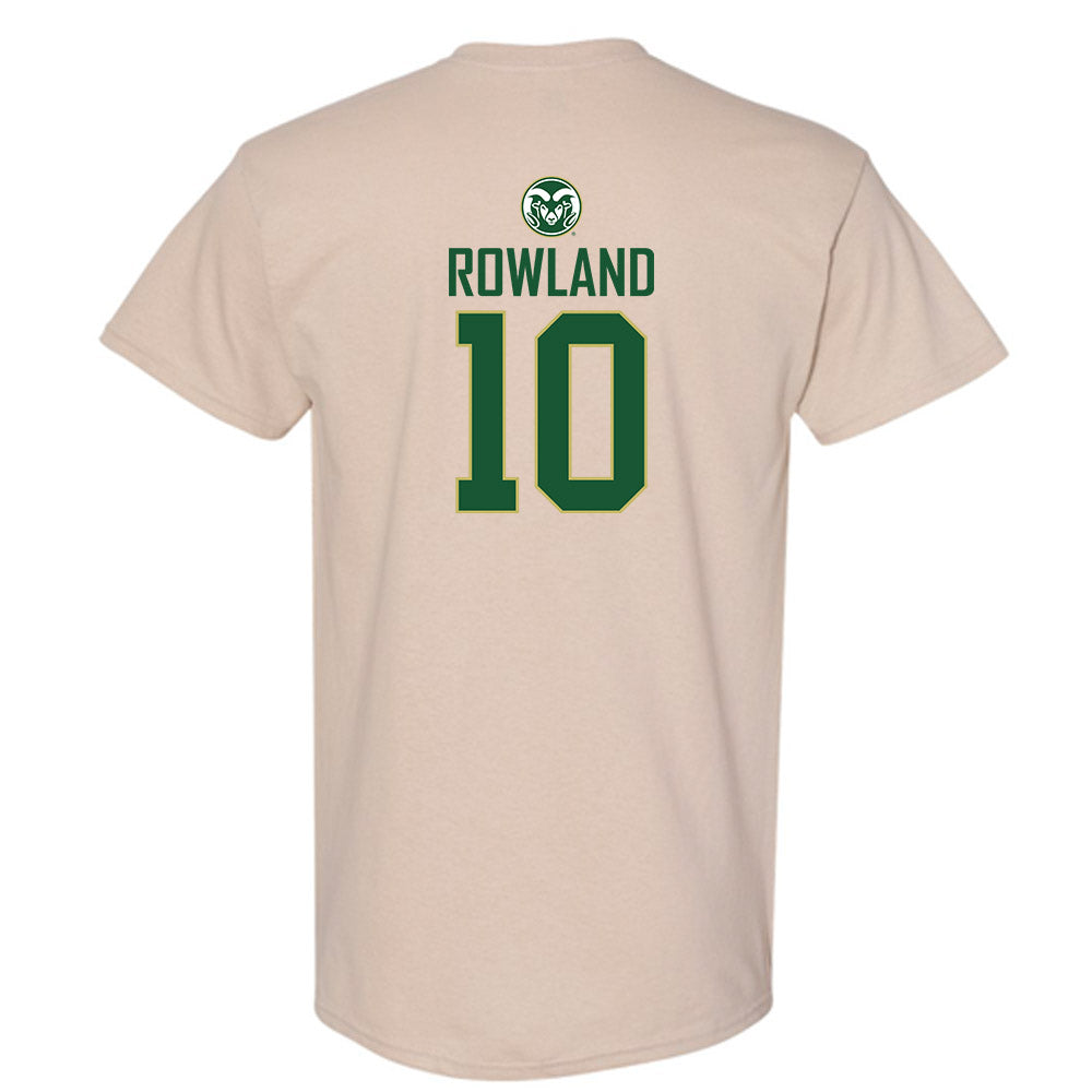 Colorado State - NCAA Women's Volleyball : Brenna Rowland - T-Shirt-1