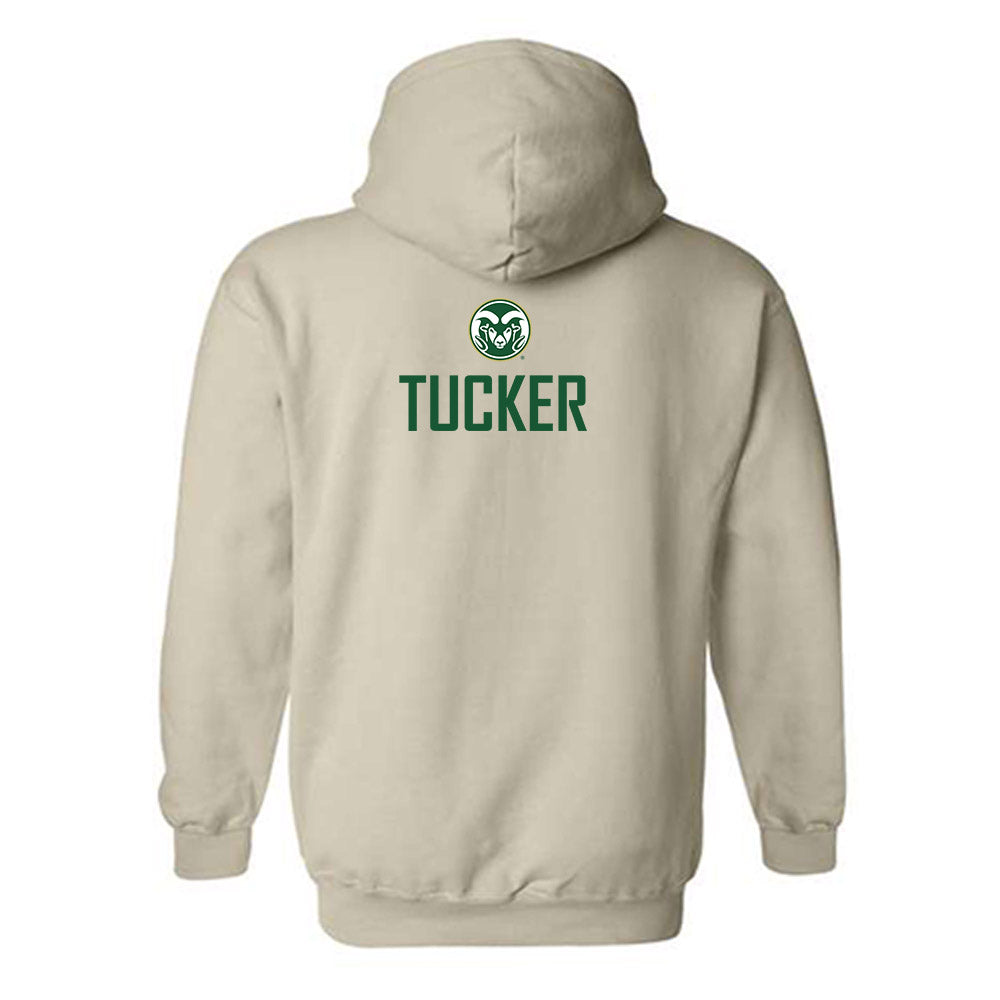 Colorado State - NCAA Men's Golf : Charlie Tucker - Hooded Sweatshirt-1