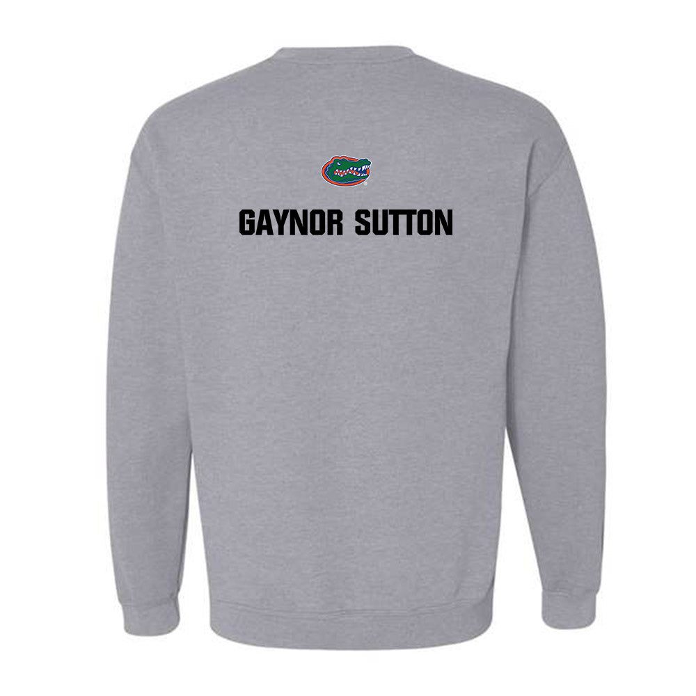 Florida - NCAA Women's Track & Field : Sydney Gaynor Sutton - Sports Shersey Crewneck Sweatshirt-1